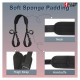 Adjustable Thigh Sling & Demountable Hand Cuffs, Bondage Gear & Accessories Blindfold, Restraints Kits Sex Toys for BDSM Games