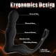10 Vibrating Prostate Massager with Dual Cock Rings