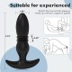 Remote Control 3 Thrusting 12 Vibrating Silicone Prostate Massager