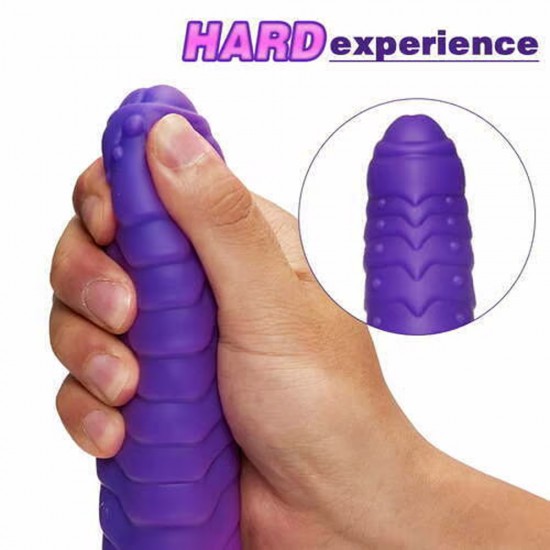 Color-changing Intelligent Heating 9-Inch 3 Thrusting 5 Vibrating Dildo