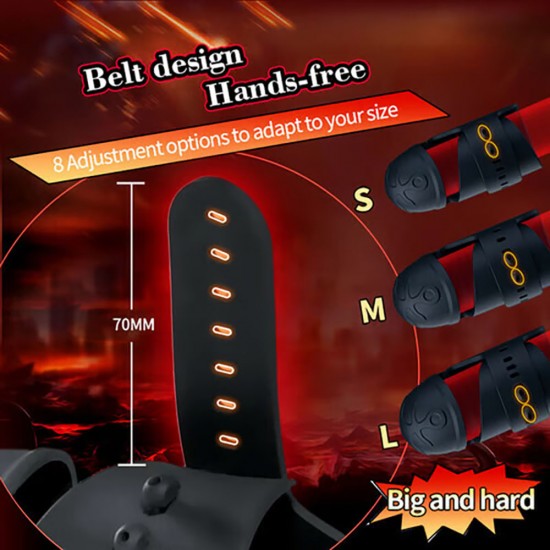 Belt Design Masturbation Hands Free